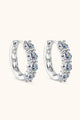 2.4 Carat Moissanite Huggie Earrings - Ecart