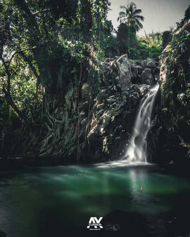 Cascade de la Coulisse en Guadeloupe