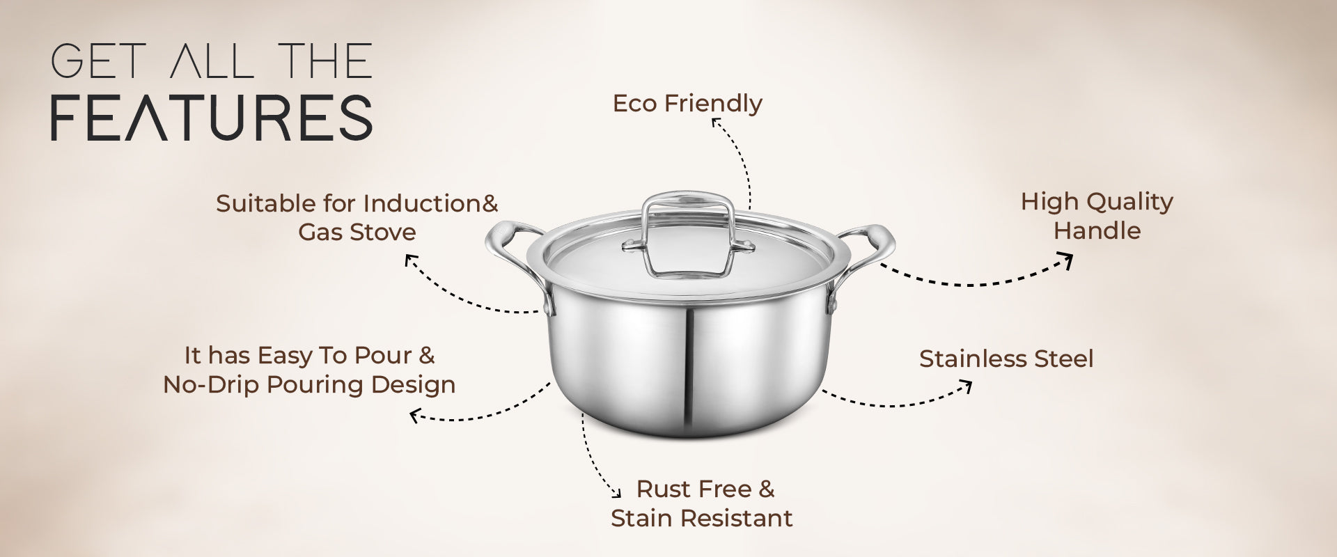 Suitable For Induction & Gas Stove