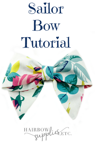 Sailor Bow Tutorial – Hairbow Supplies, Etc.