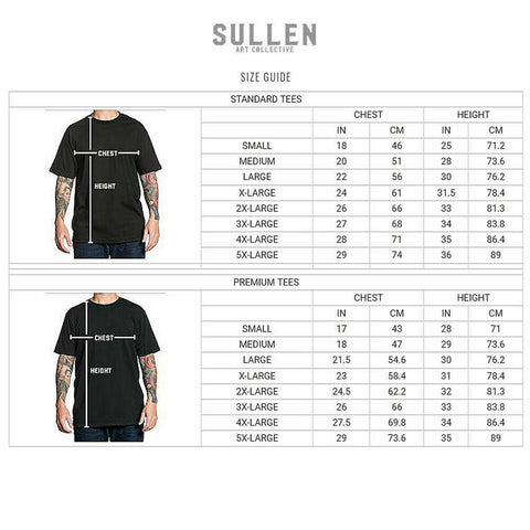 SULLEN TEE SIZING