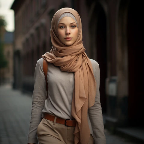 Hijabi girl in Turkey
