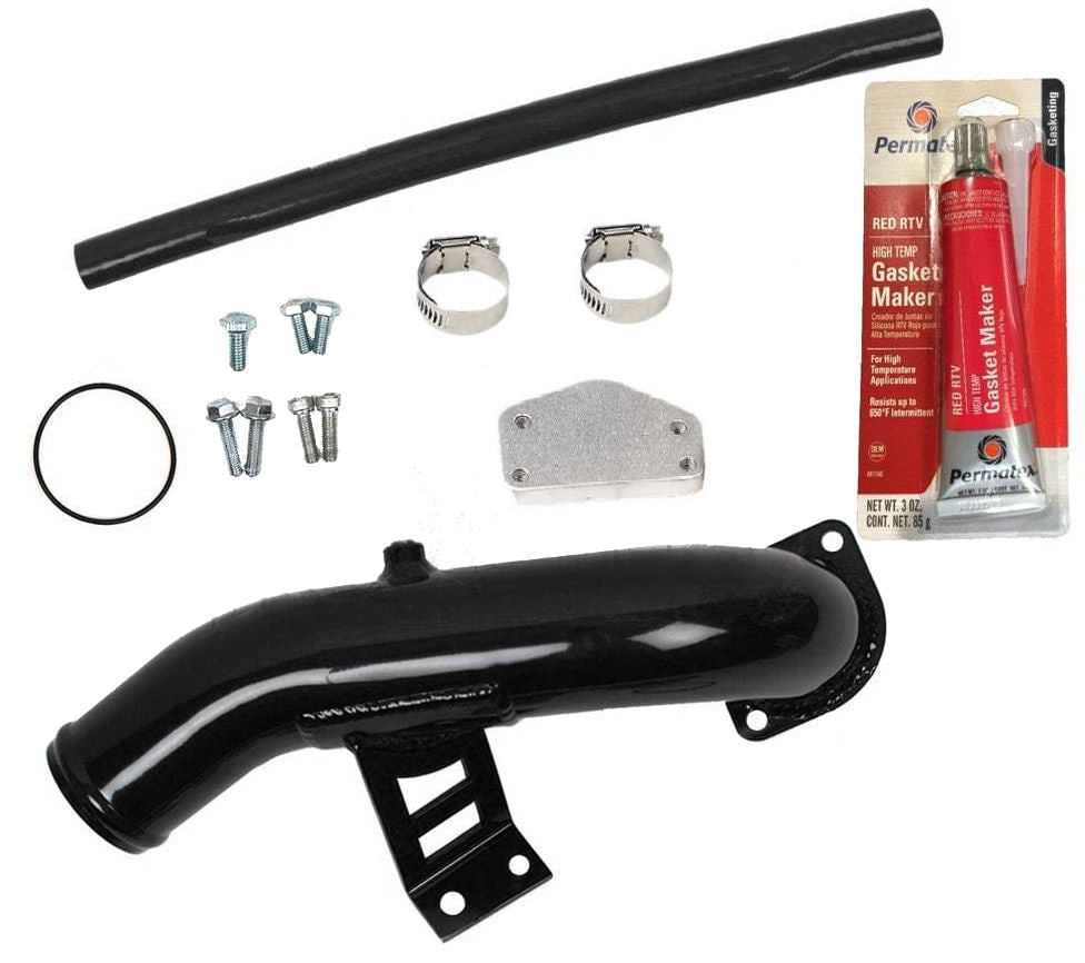 Chevy GMC 04 05 6.6L LLY EGR Delete Kit & High Flow Intake Duramax Di