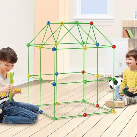 Kit Cabana de Construção Infantil