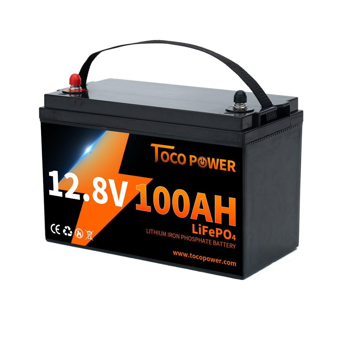 Tocopower 700W up 1100W Portable Power Station 384Wh LiFePO4 Battery