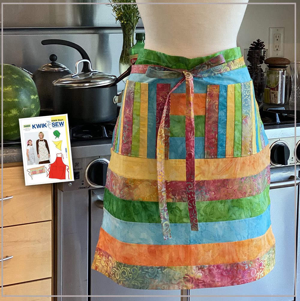 Fashion Duo: Crisscross Apron - Nuance