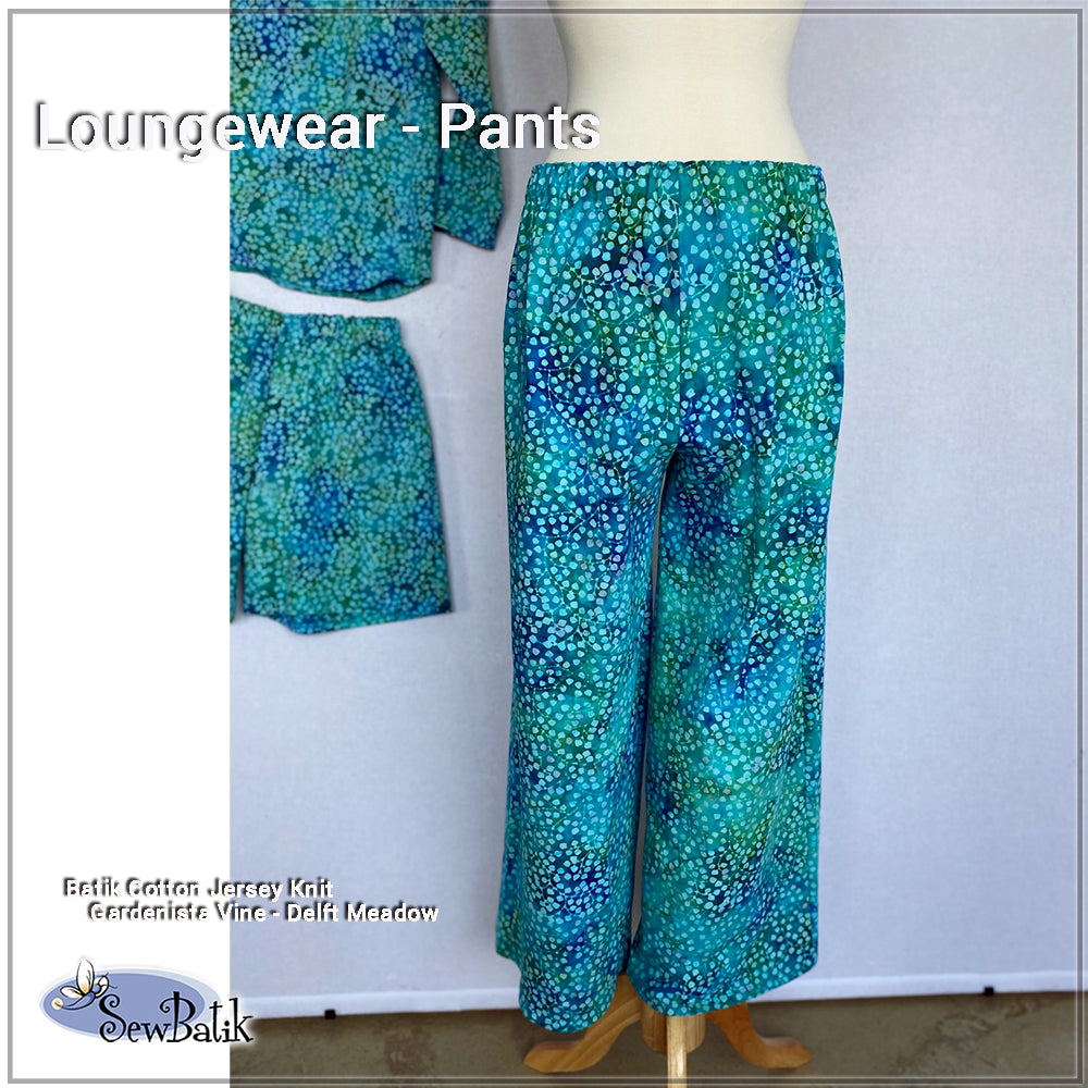 Ladies Lounge Pants Sewing Pattern - Whimsy Couture Sewing Patterns Products