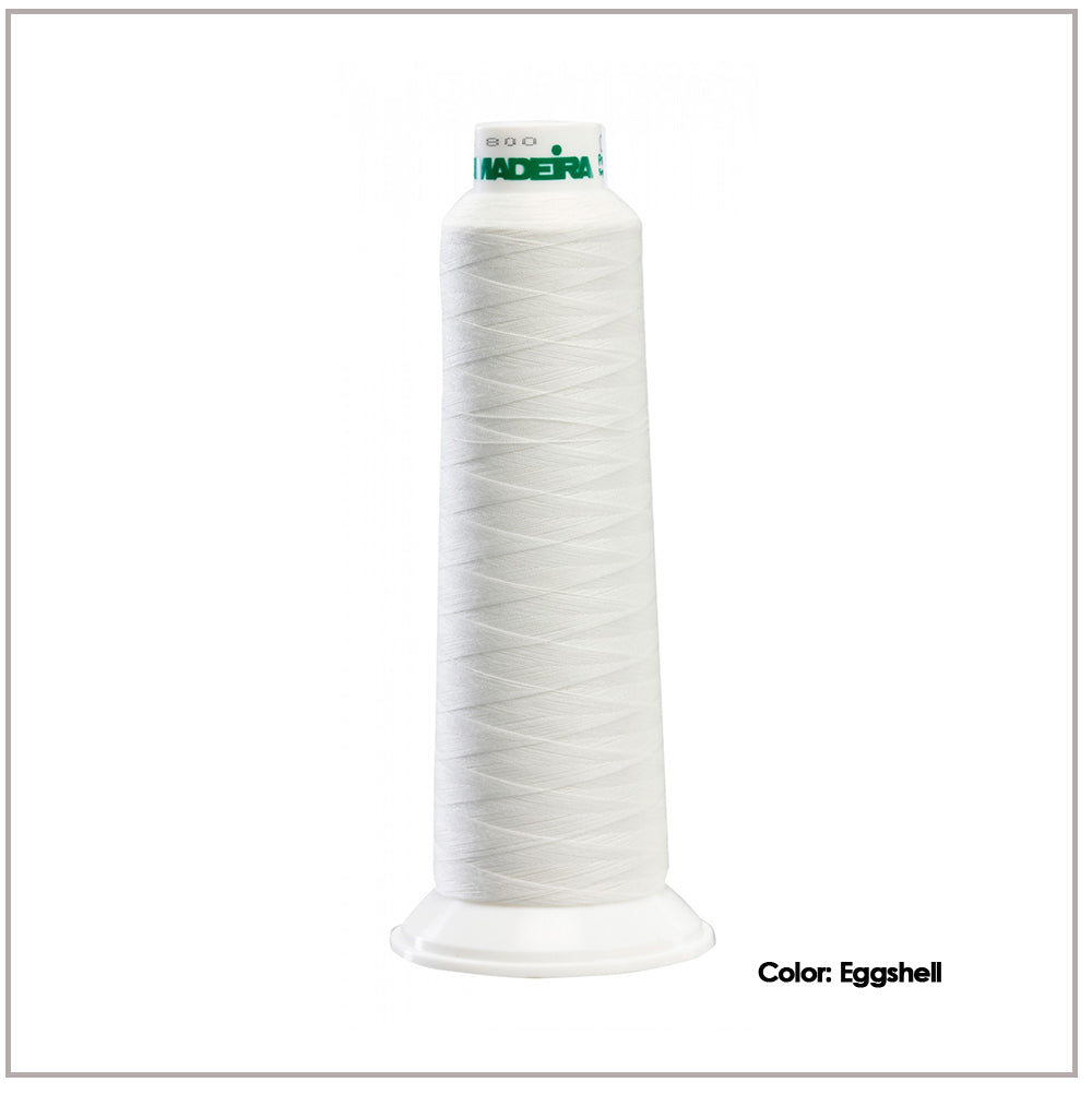 Madeira AeroLock Polyester Premium Serger Thread - Graphite