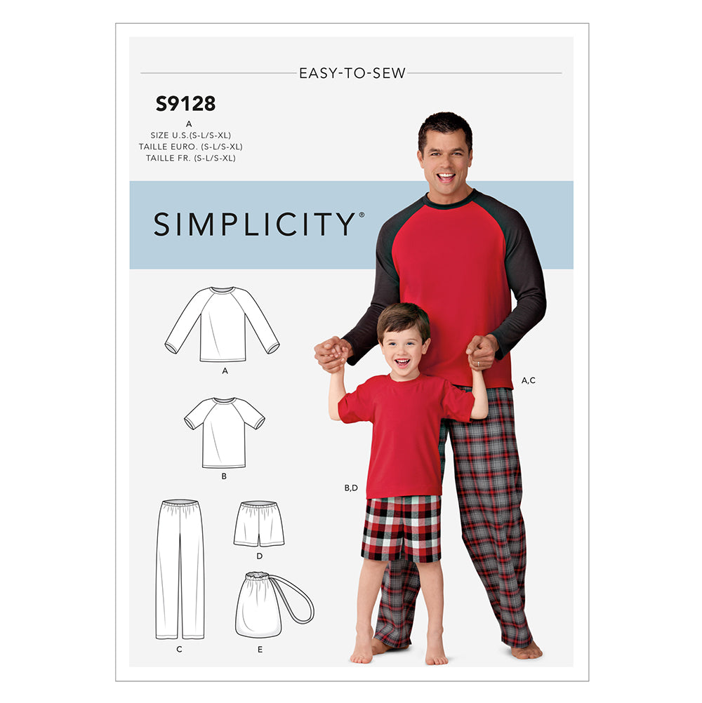 Simplicity Sewing Pattern S9928 Misses' Lounge Tops, Trousers and Shorts -  Sewdirect