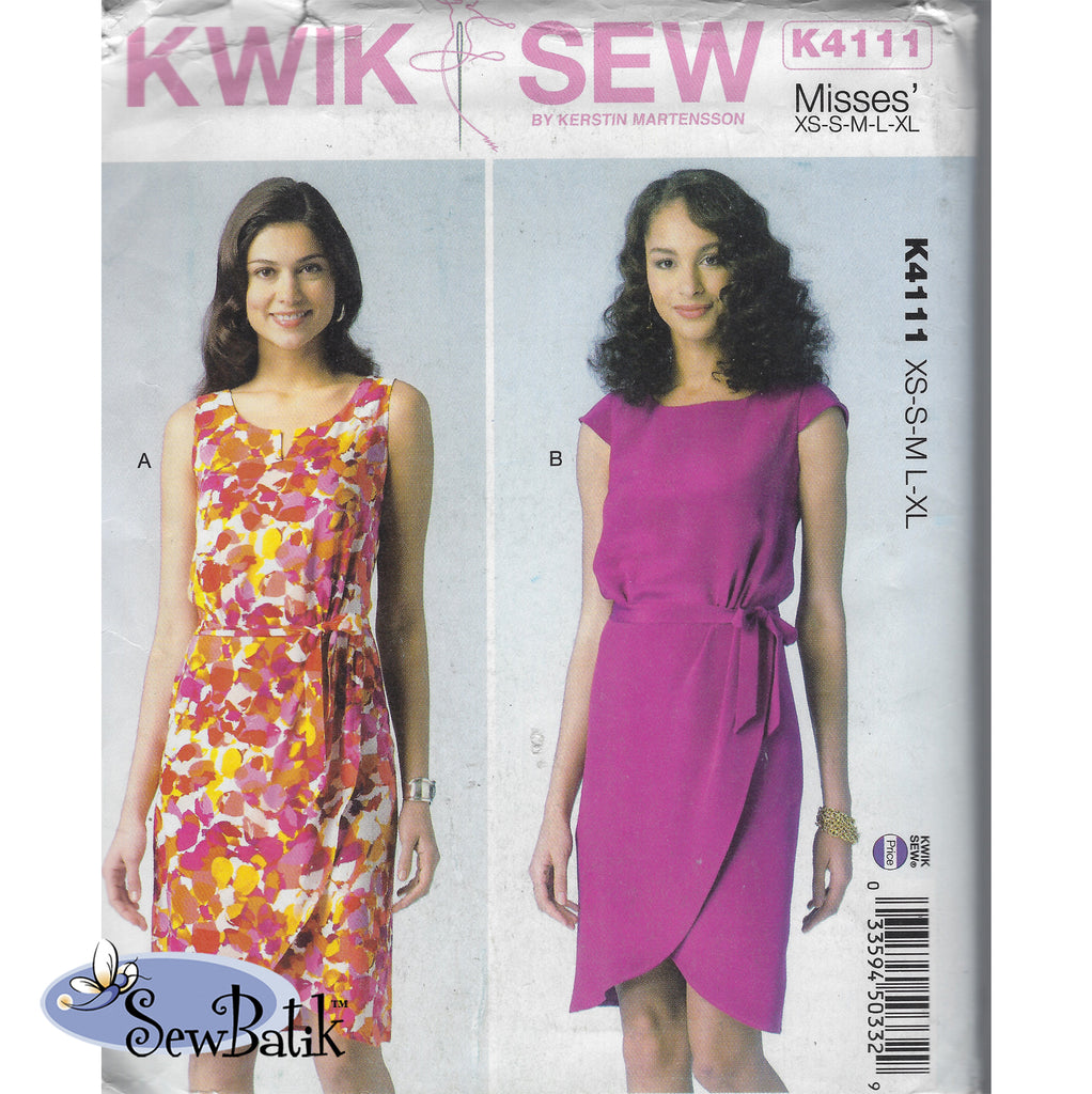 Kwik Sew Cover-up and Swimsit Pattern K4003 - Patterns - Sewing Supplies -  Notions