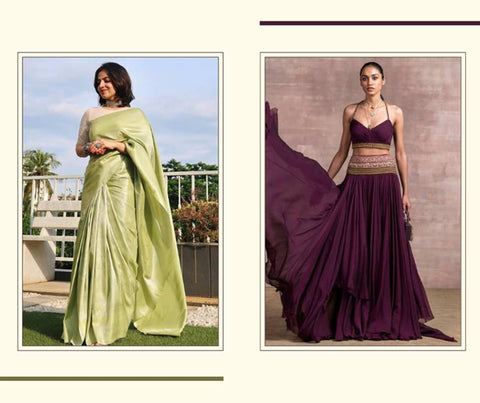 Trending colors for traditional wear