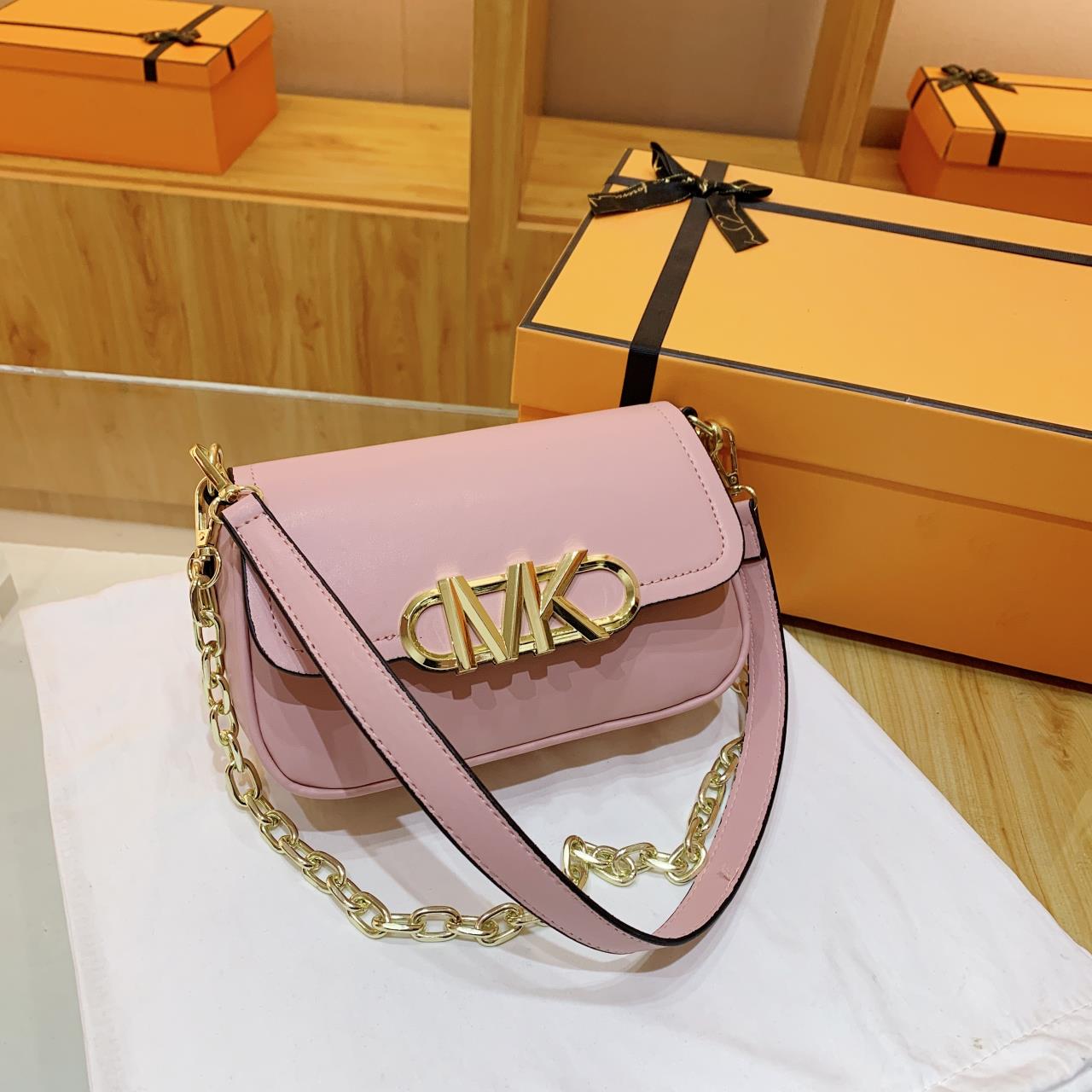 MK 2023 New Women Fashion Casual High-quality Handbag Shoulder Bag Crossbody Chain Bag