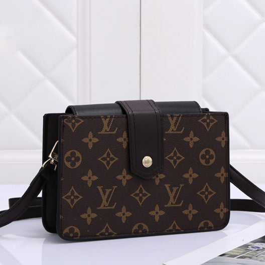 LV Louis Vuitton Fashion Women Leather Shoulder Bag Chic Handbag Crossbody