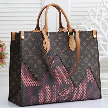 Louis Vuitton LV Handbag LV Fashion Ladies Printed Fashion Shoulder Bag Handbag Shopping Bag