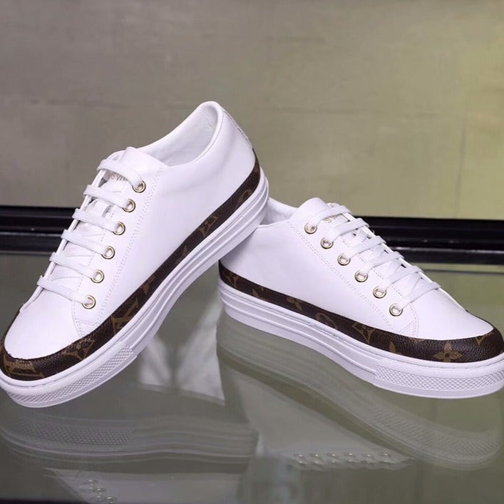 LV Fashion Simple Casual  Canvas Shoes