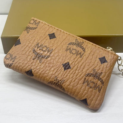 MCM 2023 Women New Hot Sale Letter Print Handbag Wallet Bag