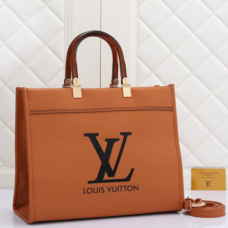 LV Louis Vuitton Hot Sale Women Leather Handbag Tote Shoulder Bag