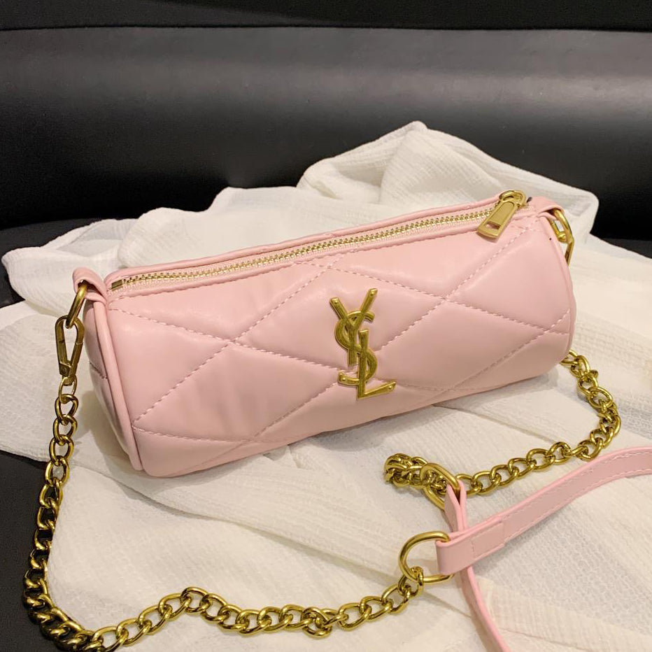 YSL New Popular Women's Leather Crossbody Bag Shoulder Bag S