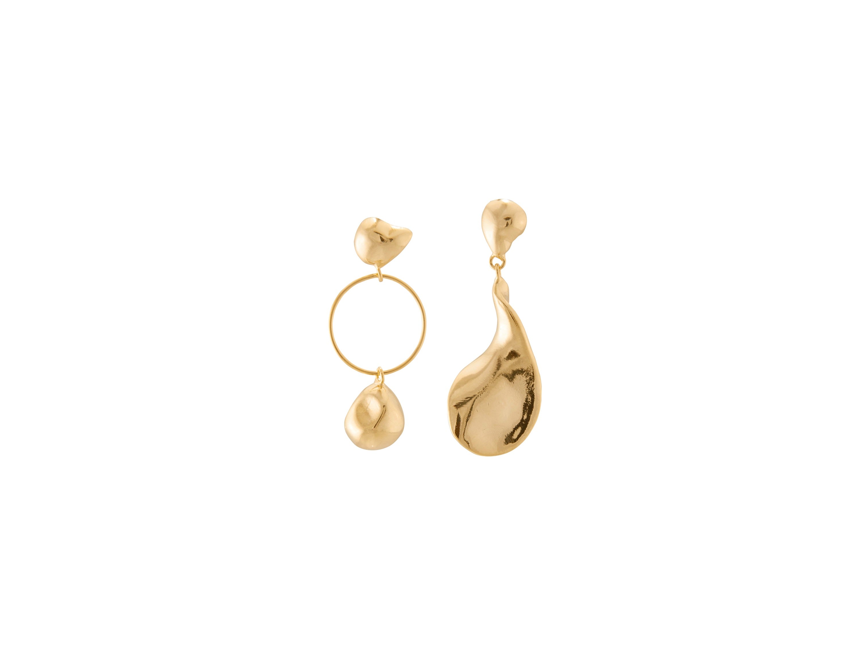 MOUNSER Lunar Earrings / Gold