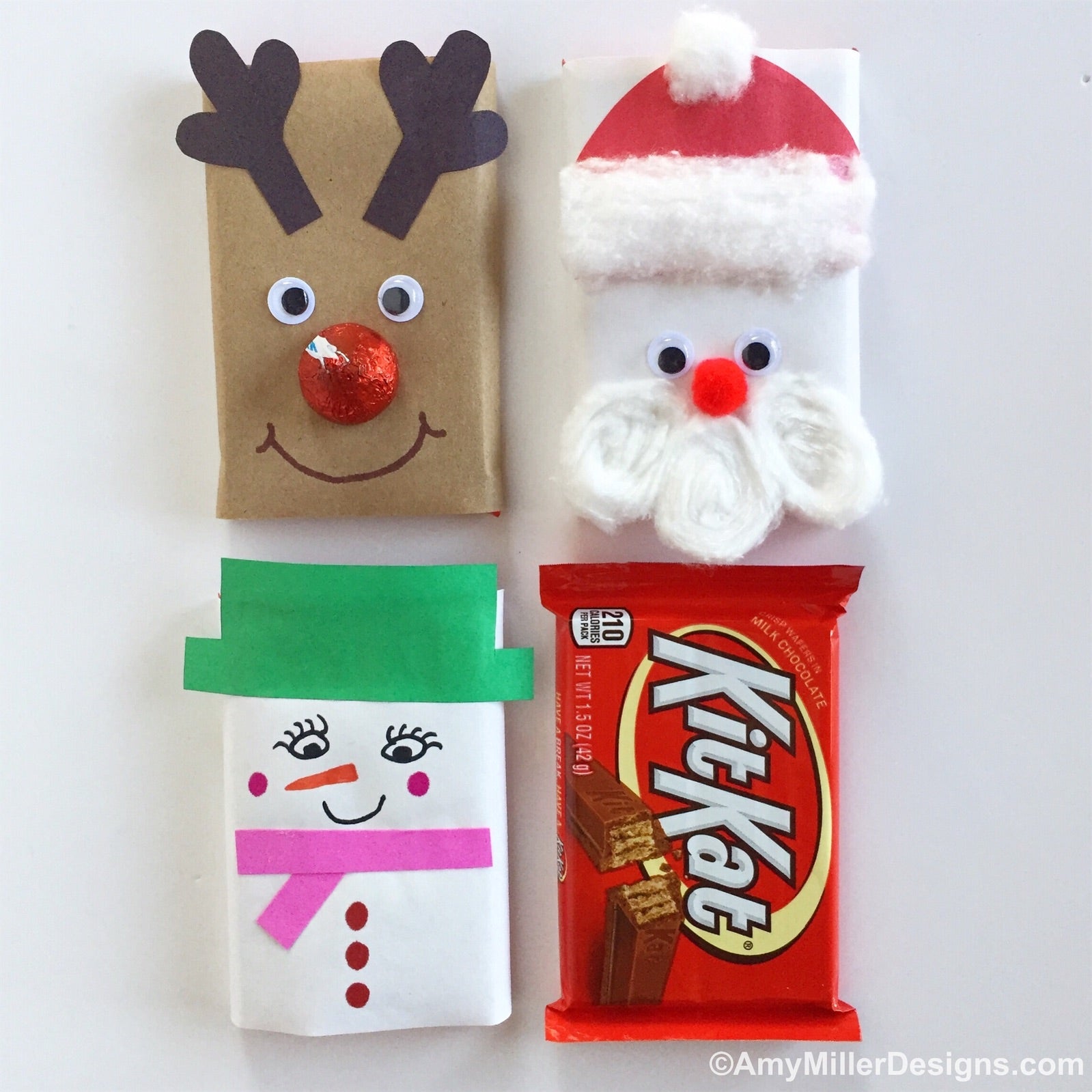 Kit Kat Bar Christmas Wrappers