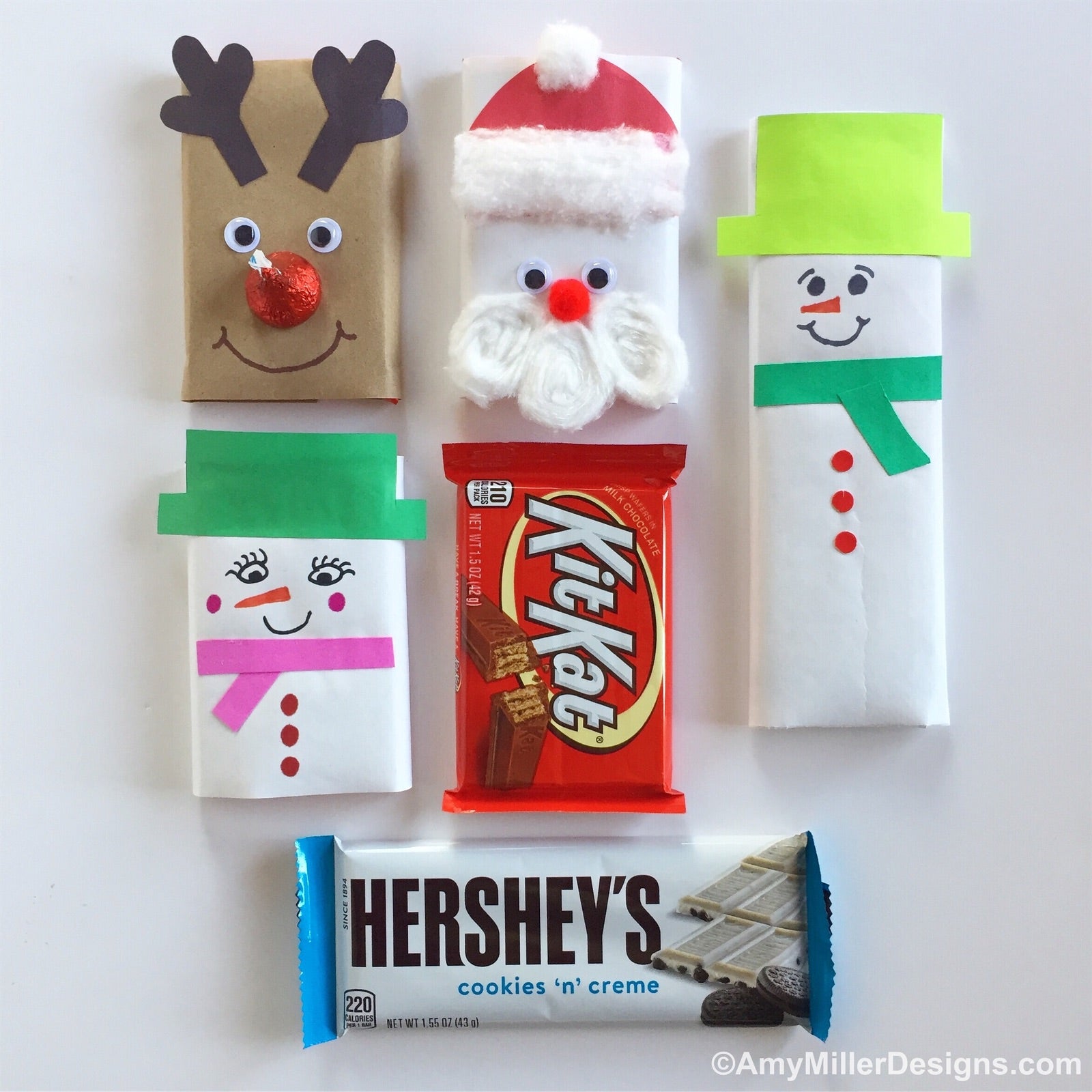 Christmas Candy Bar Wrappers