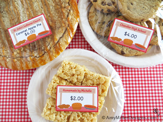 Bakery and Farmers Market Labels