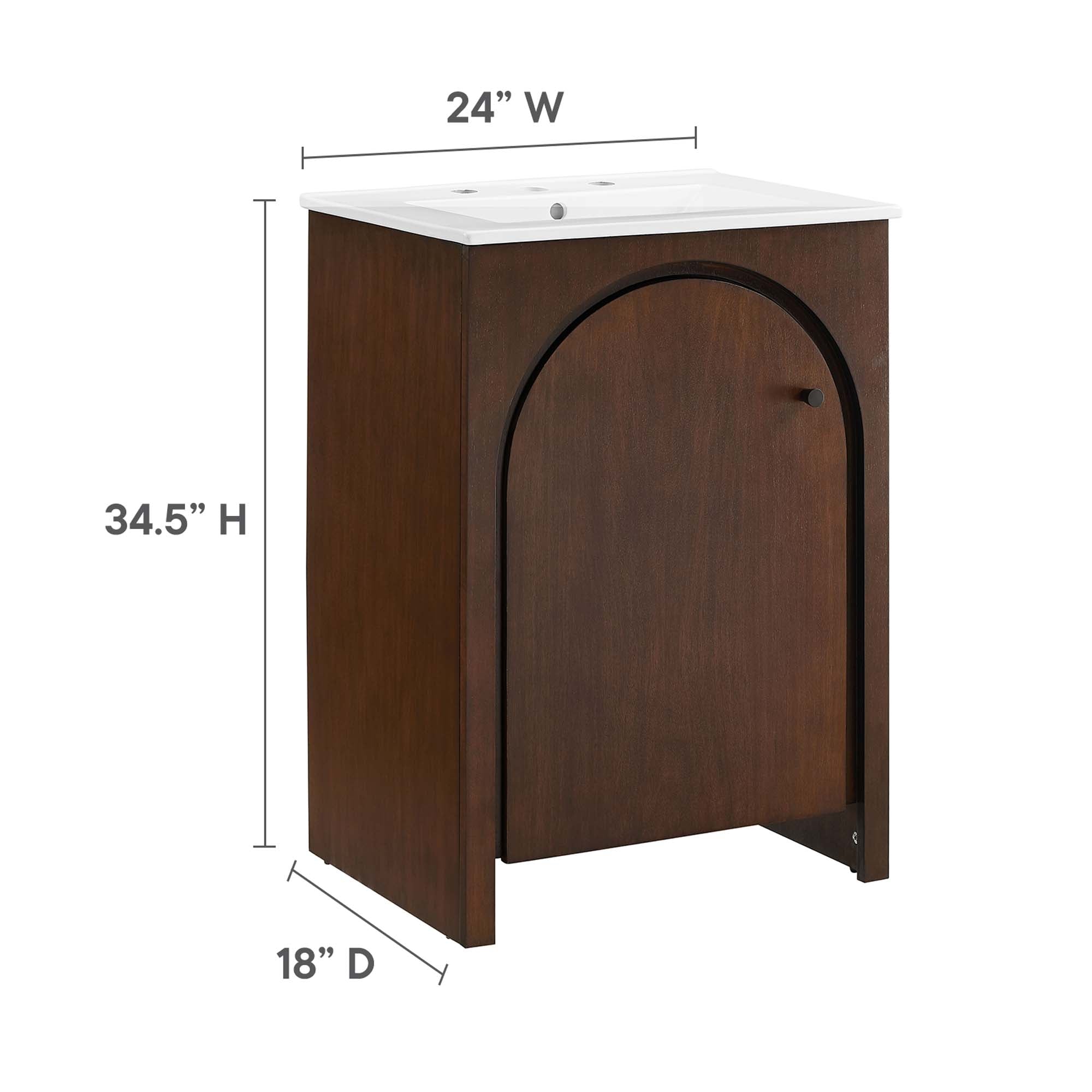 24-Inch Bathroom Vanity for the Avenue