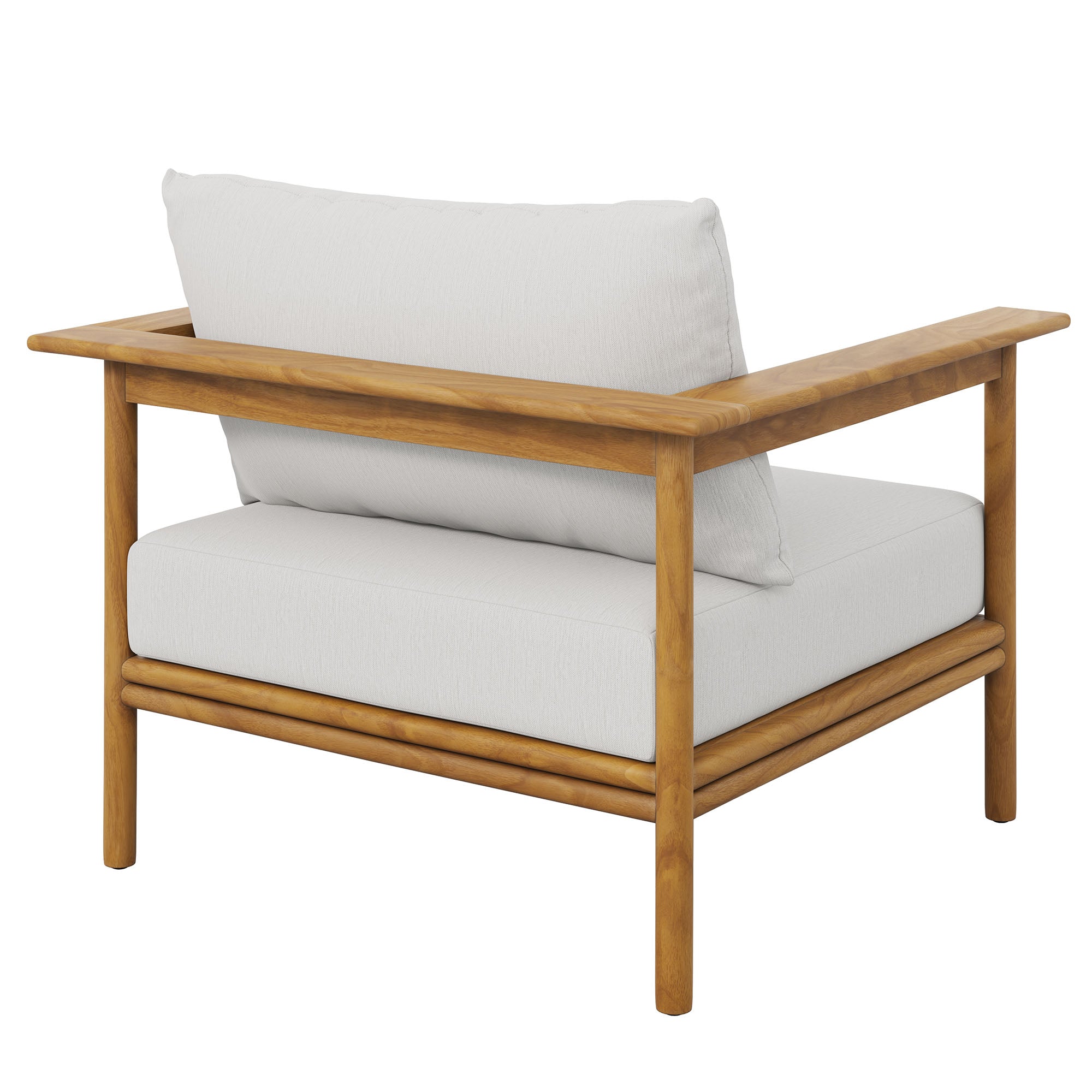 Outdoor Windsor Patio Armchair Crafted from Teak Wood