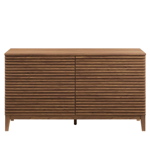 Derren 6-Drawer Dresser - Walnut - Spacejoy
