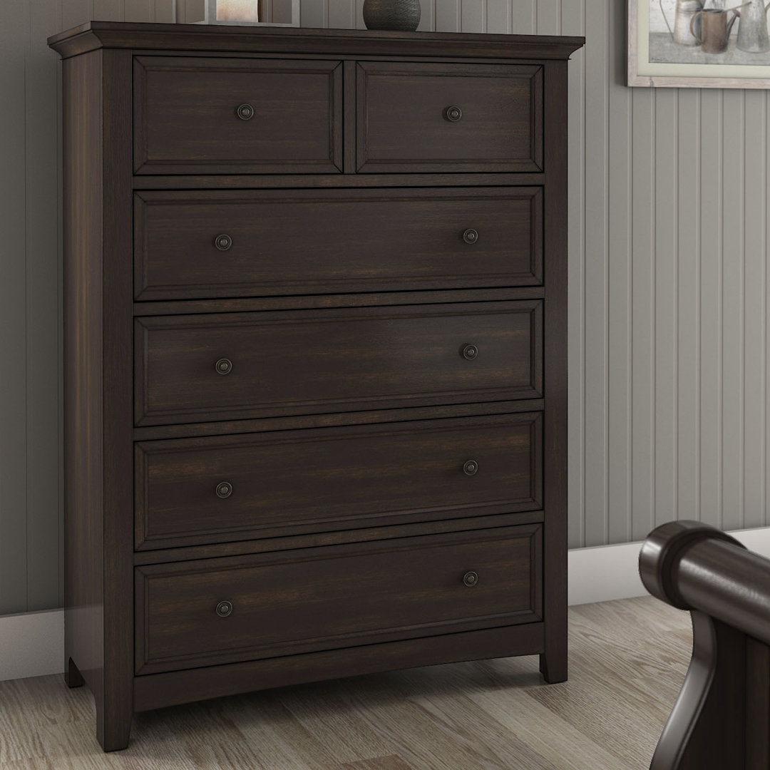 Kingery 6 - Drawer Dresser Three Posts™ Color: Black - Image 7