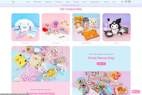 Screenshot from Blippo Kawaii Shop