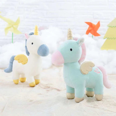 Adorable Colorful Whimsical Cuddly Unicorn Stuffed Animal