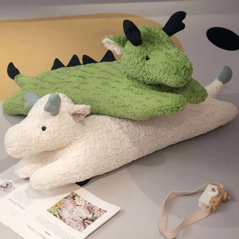 Cute Dragon Plush Long Pillow