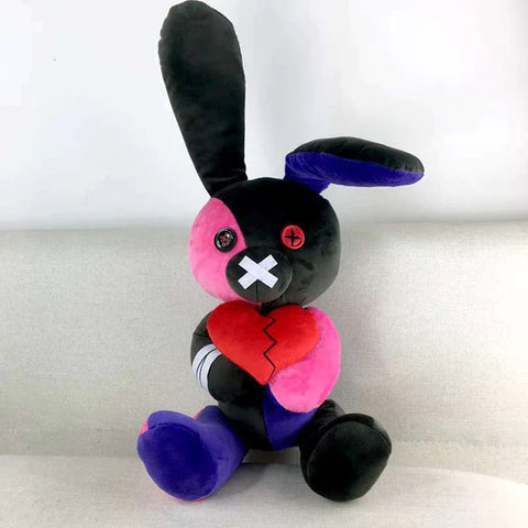 Emo Black Bunny Plüsch