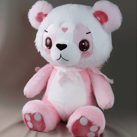 Kawaii Pink Bear Plush