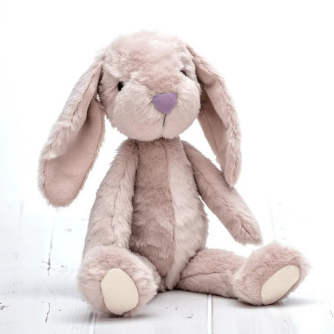 Adorable Brown and Cream Bunny Stuffed Animal