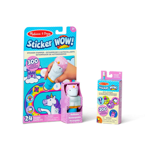 Melissa & Doug Unicorn Sticker Stamp Toys