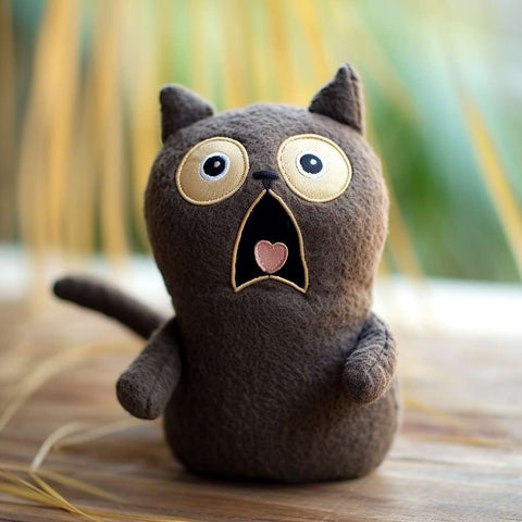 Kawaii Softest Black Cat Plush