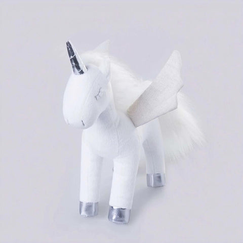 Soft White Adorable Winged Unicorn Stuffed Animal