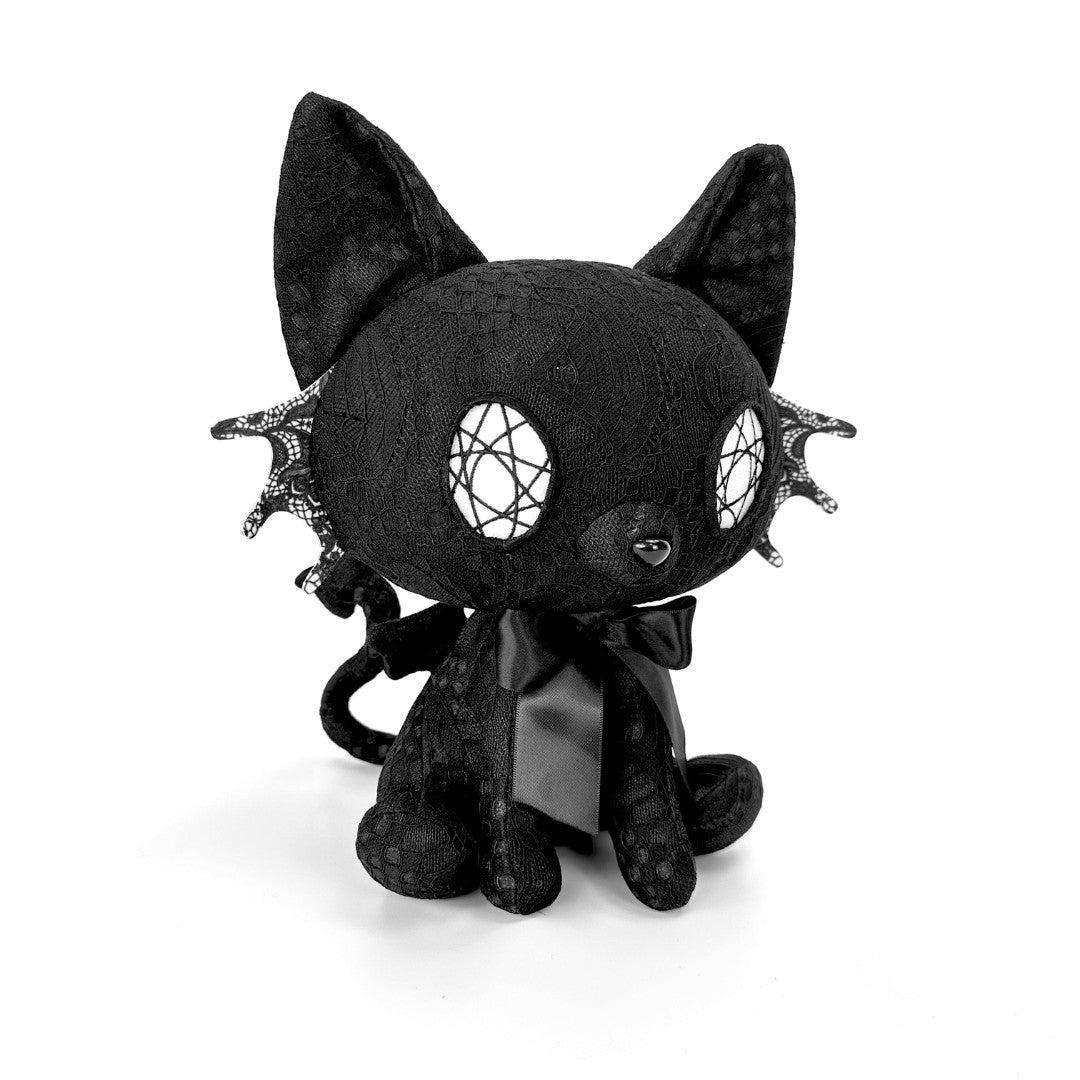 Black Lace Cat Plush