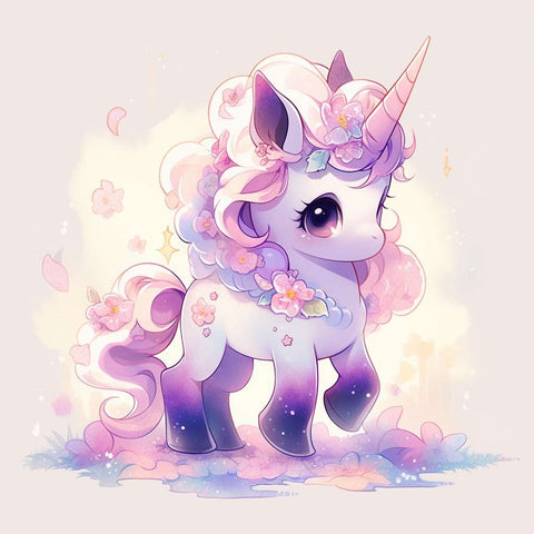 Pictures of unicorns with flowers