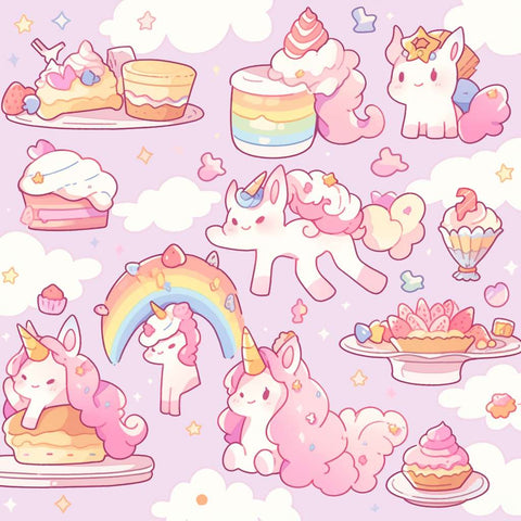 Unicorn Dessert Book