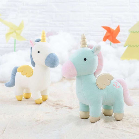 Adorable Colorful Whimsical Cuddly Unicorn Stuffed Animal