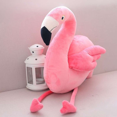 Süßes rosa Flamingo-Stofftier