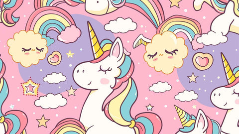 kawaii unicorn wallpaper