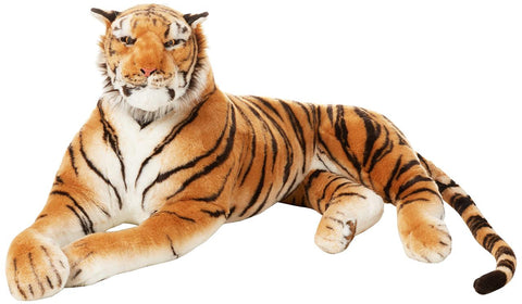 Burton and Burton Giant Plush Lying Tiger