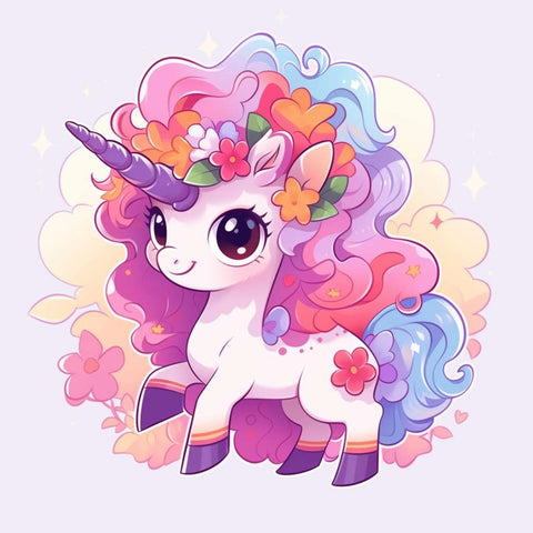 Colorful and Charming Unicorn