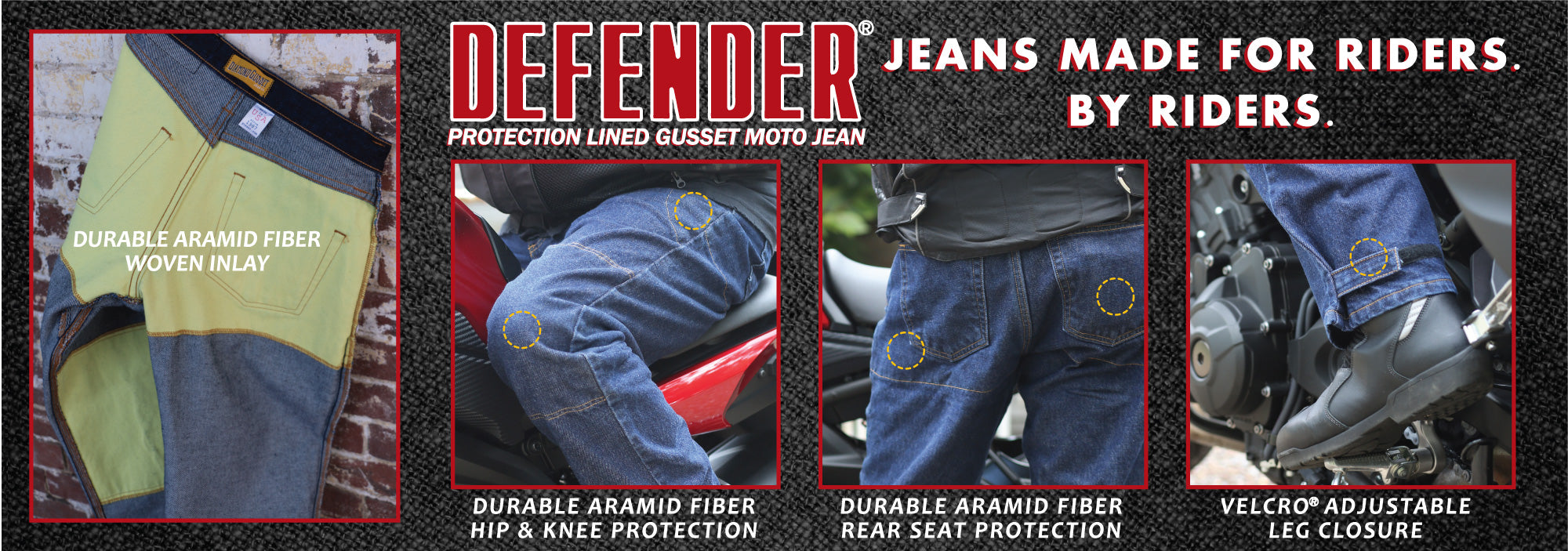 Defender Jeans Details