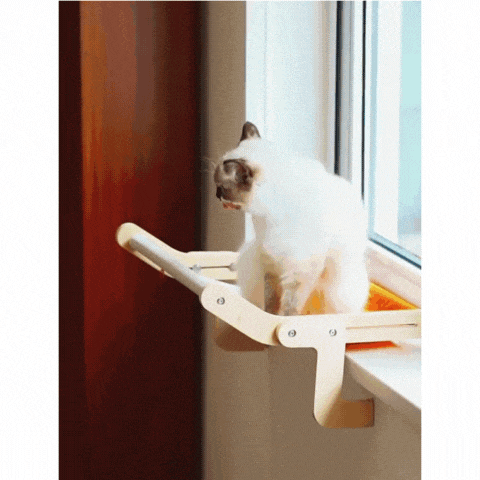 Cama supensa para gato, encaixe em qualquer lugar