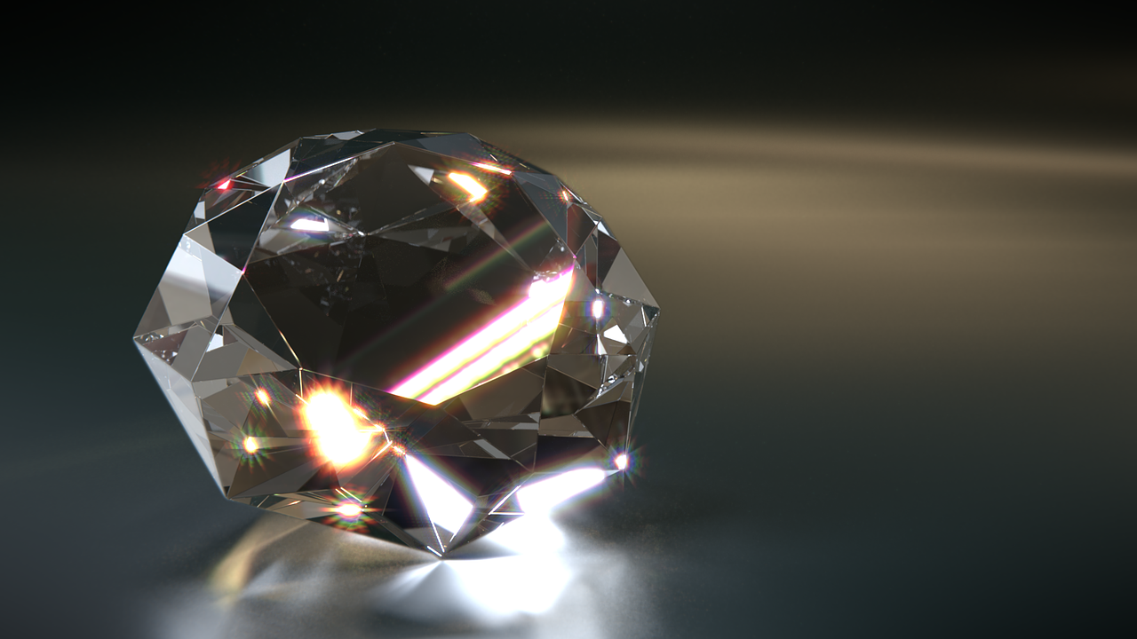 diamond refraction